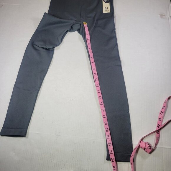 Empetua Gray Seamless Comfort Mid-Waist Shaping Leggings Size M #79216 - Picture 2 of 6